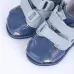 Босоножки антиварусные 210AjAv синие с закрытым носком Ortofoot