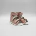 Ортопедичні сандалі рожевого кольору з метеликом 120-J Ortofoot