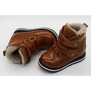 Антиварусні дитячі черевики Ortofoot 920 AT Av теракот зимові