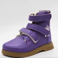 Детские ортопедические ботинки 921 Ortofoot фиолетовые