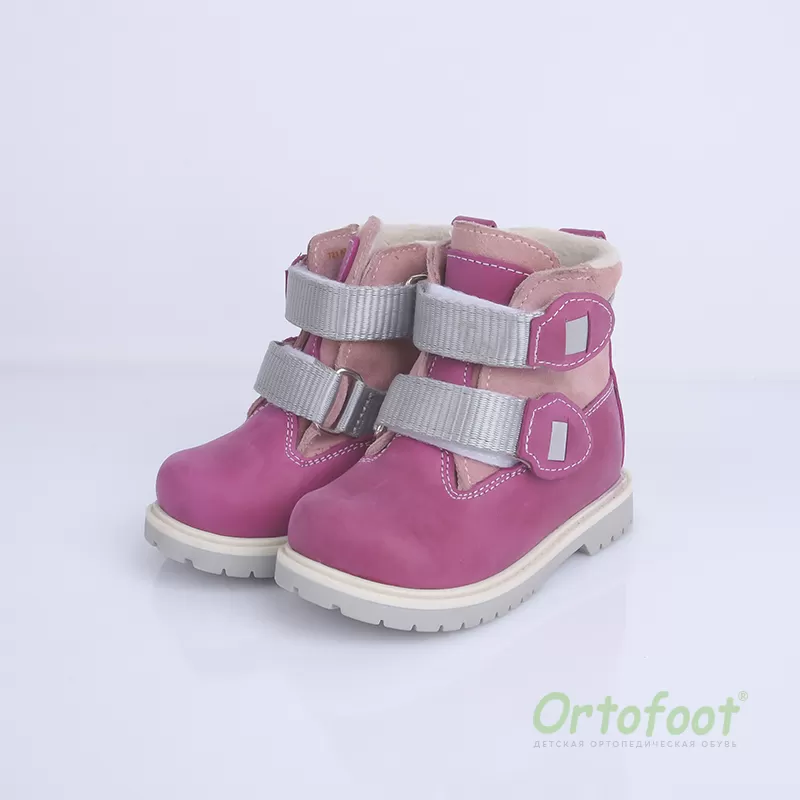 Отропедичні черевики для дітей Ortofoot® OrtoSpring 720TA малинові