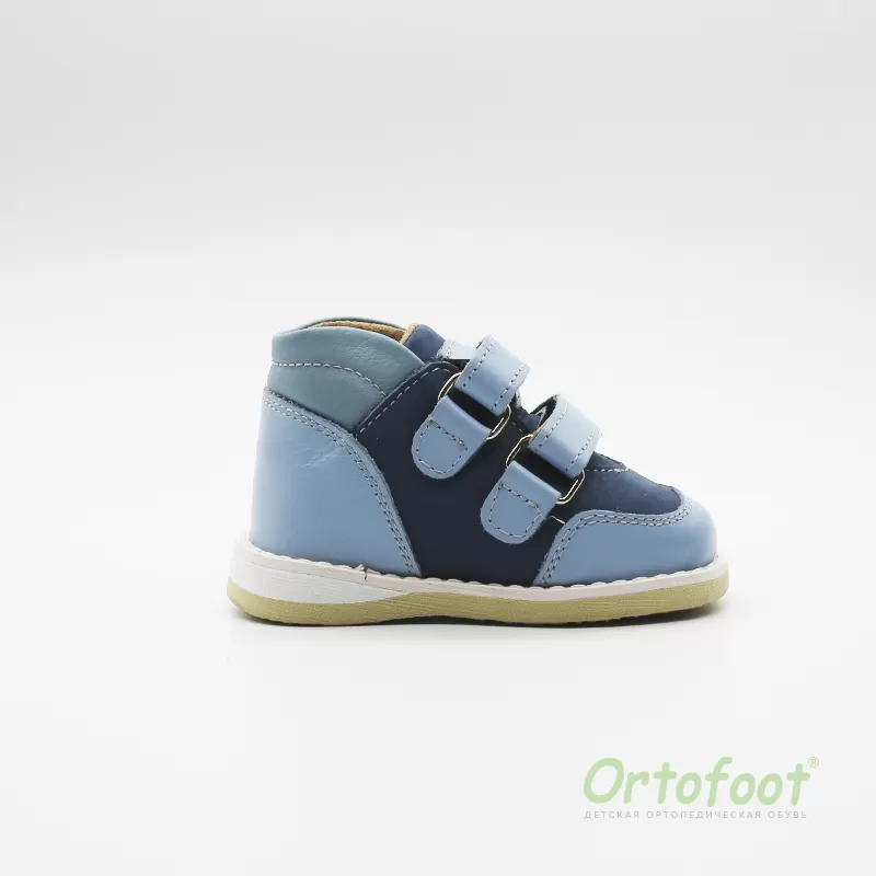 Дитячі ортопедичні кросівки антиварусні 402 Eva Mac Ortofoot блакитного кольору