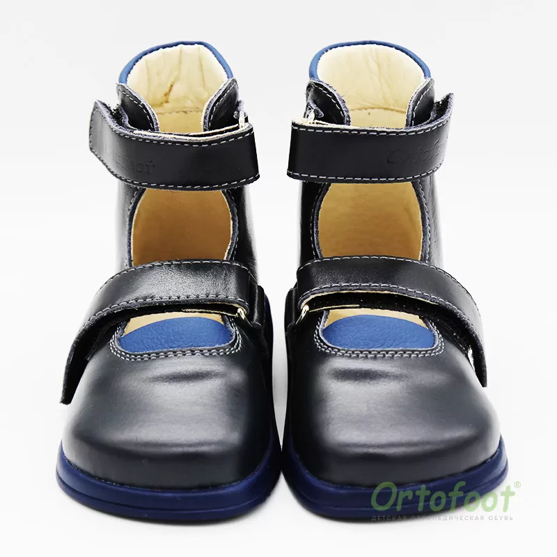 Туфлі дитячі ортопедичні Ortofoot OrtoStabil 320 синього кольору