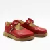 Туфли детские анатомические Ortofoot Classic красного цвета 311