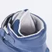 Антиварусные ботинки демисезонные синие на коже 620AvAj Ortofoot