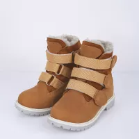 Ортопедичні черевики для дітей Ortofoot 920AT зимові руді