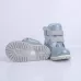 Ортопедические ботинки на девочку на меху Ortofoot 920 AT голубые 