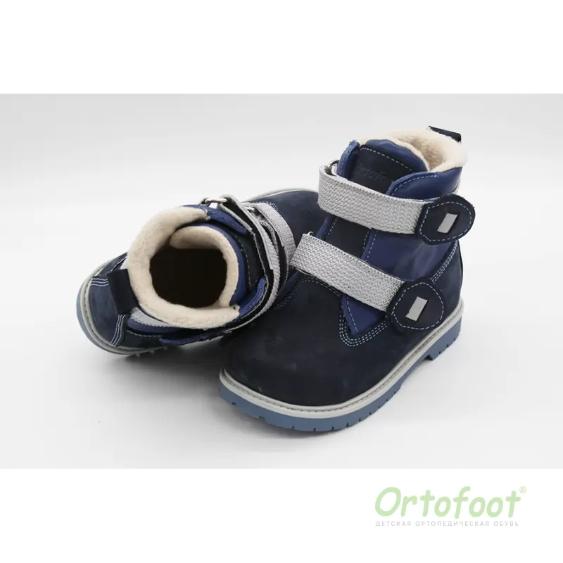 Черевики ортопедичні для дітей Ortofoot® Orto Spring сині