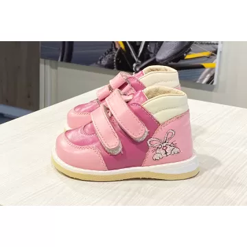 Анатомічні кросівки для дітей Ortofoot BabyCross рожеві